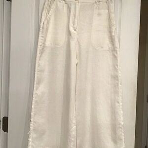 Max Studio Cream Ankle Pants SZ S